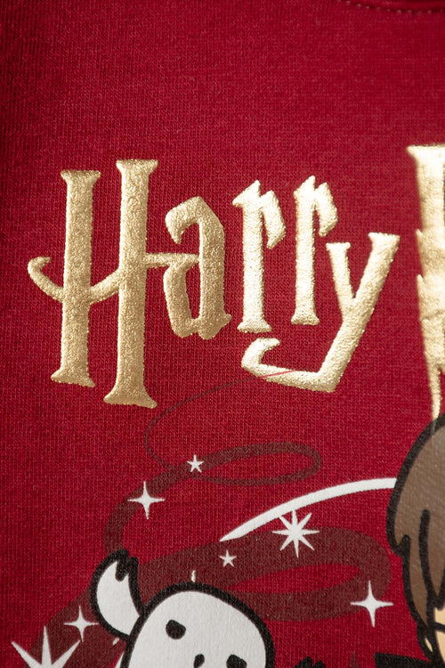 CONJUNTO DE HARRY POTTER ROJO BOSQUE PARA BEBÉ NIÑO