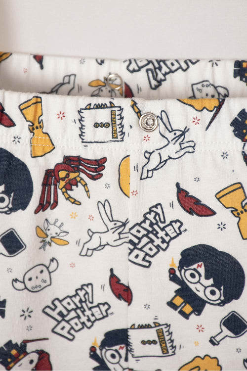 PIJAMA DE HARRY POTTER MANGA LARGA MULTICOLOR PARA BEBÉ NIÑO