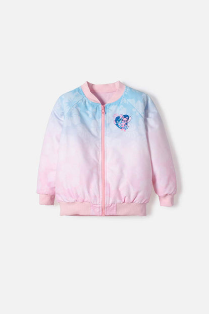 CHAQUETA DE STITCH MULTICOLOR PARA NIÑA 2T A 5T