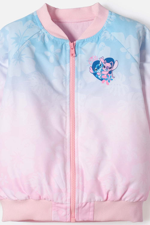 CHAQUETA DE STITCH MULTICOLOR PARA NIÑA 2T A 5T