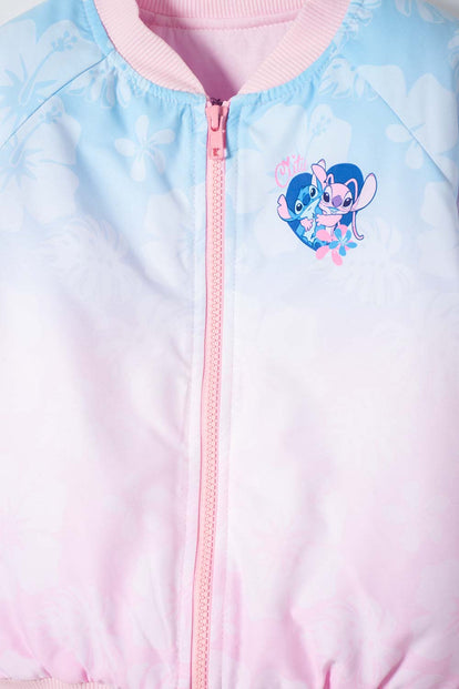 CHAQUETA DE STITCH MULTICOLOR PARA NIÑA 2T A 5T