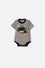 BODY DE BATMAN CON BROCHES GRIS PARA BEBÉ NIÑO