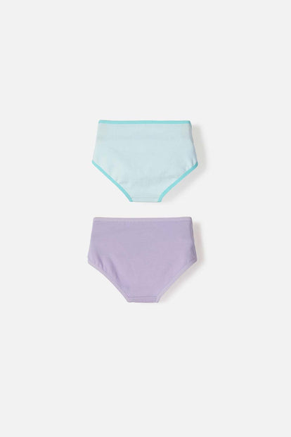 PACK X2 PANTIES DE FROZEN MULTICOLOR PARA NIÑA 2T A 6T