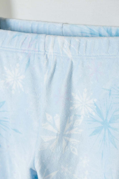 PIJAMA DE FROZEN PANTALÓN LARGO AZUL PARA NIÑA 2T A 6T
