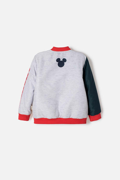 CHAQUETA DE MICKEY MOUSE CON CIERRE MULTICOLOR PARA NIÑO 2T A 6T