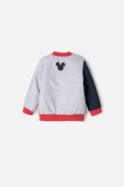 CHAQUETA DE MICKEY MOUSE CON CIERRE MULTICOLOR PARA BEBÉ NIÑO