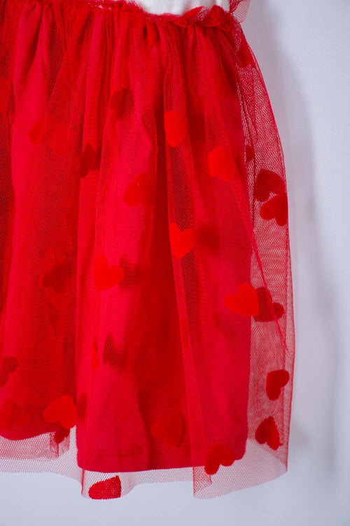 VESTIDO DE MINNIE MOUSE MULTICOLOR PARA BEBÉ NIÑA