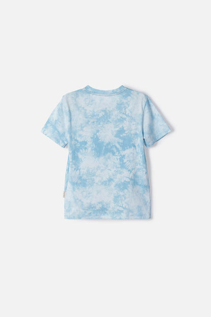 CAMISETA DE BLUEY MANGA CORTA AZUL PARA NIÑO DE 2T A 6T