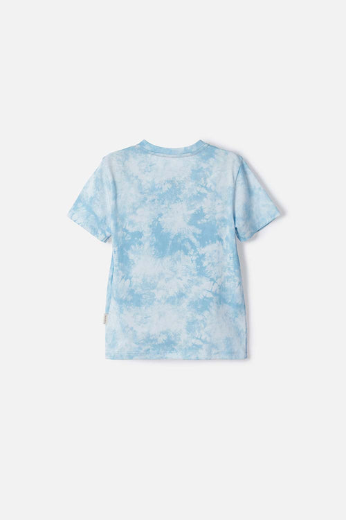 CAMISETA DE BLUEY MANGA CORTA AZUL PARA NIÑO DE 2T A 6T