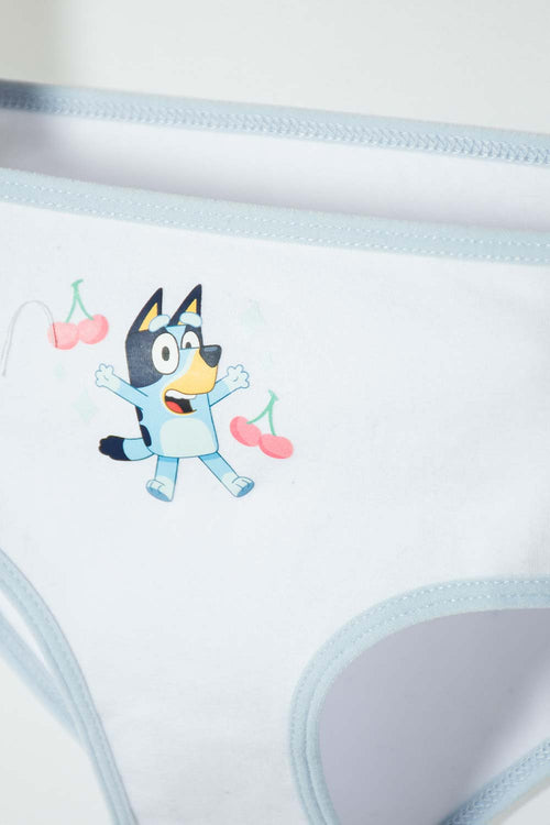 PACK X2 PANTIES DE BLUEY BLANCO PARA NIÑA 2T A 6T