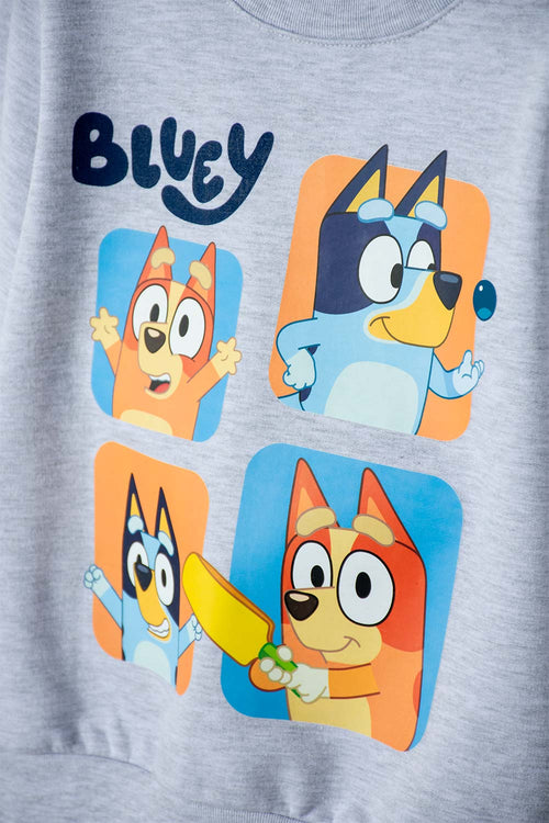 CONJUNTO DE BLUEY PANTALÓN LARGO AZUL PARA NIÑO 2T A 6T