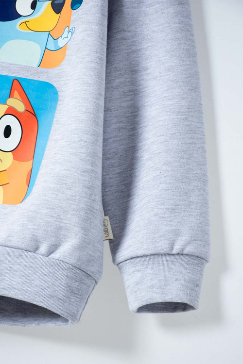 CONJUNTO DE BLUEY PANTALÓN LARGO AZUL PARA NIÑO 2T A 6T