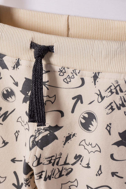 CONJUNTO DE BATMAN PANTALÓN LARGO MULTICOLOR PARA NIÑO 2T A 6T