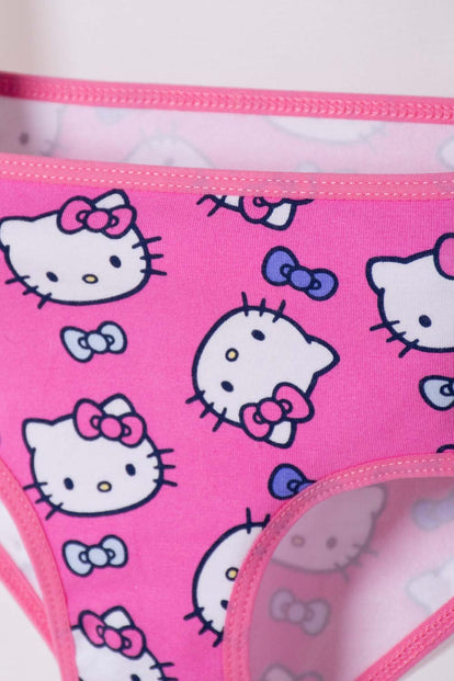 PACK X2 PANTIES DE HELLO KITTY MULTICOLOR PARA NIÑA 2T A 6T