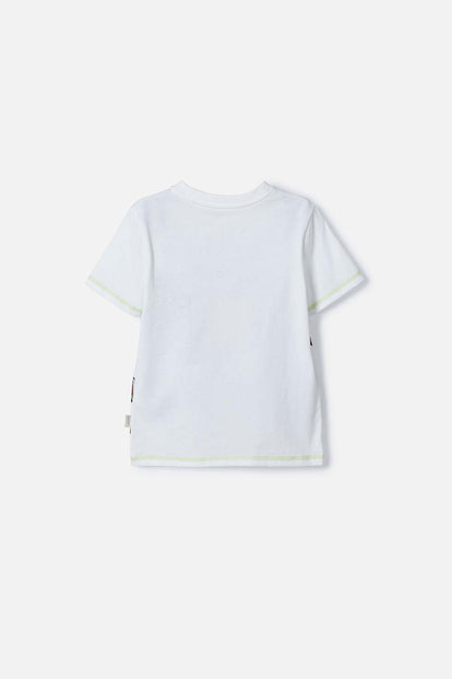 CAMISETA DE TOY STORY MANGA CORTA BLANCO PARA NIÑA 2T A 6T