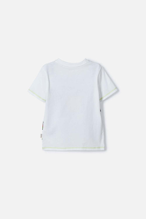 CAMISETA DE TOY STORY MANGA CORTA BLANCO PARA NIÑA 2T A 6T