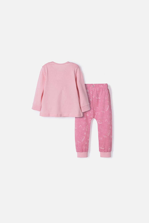 PIJAMA DE WINNIE THE POOH ROSADA PARA BEBÉ NIÑA