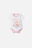 BODY DE WINNIE THE POOH MANGA CORTA MARFIL PARA NIÑA