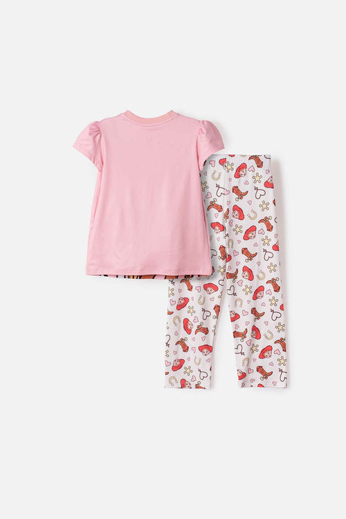 PIJAMA DE TOY STORY PANTALÓN LARGO MULTICOLOR PARA NIÑA 2T A 6T