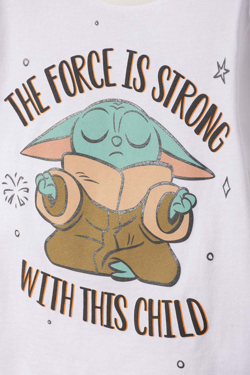 PIJAMA DE MANDALORIAN PANTALÓN LARGO MULTICOLOR PARA NIÑO 2T A 6T