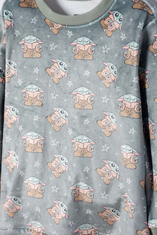 PIJAMA DE MANDALORIAN PANTALÓN LARGO MULTICOLOR PARA NIÑO 2T A 6T