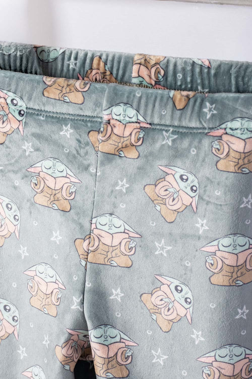 PIJAMA DE MANDALORIAN PANTALÓN LARGO MULTICOLOR PARA NIÑO 2T A 6T