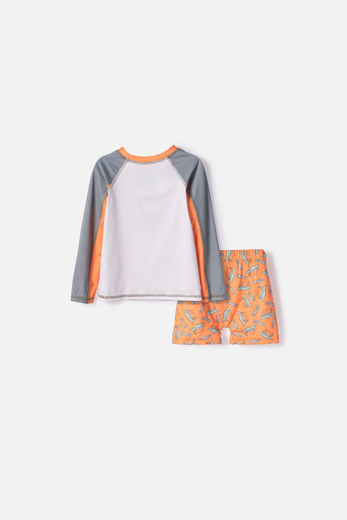 CONJUNTO DE BAÑO DE MANDALORIAN MULITICOLOR PARA NIÑO 2T A 6T