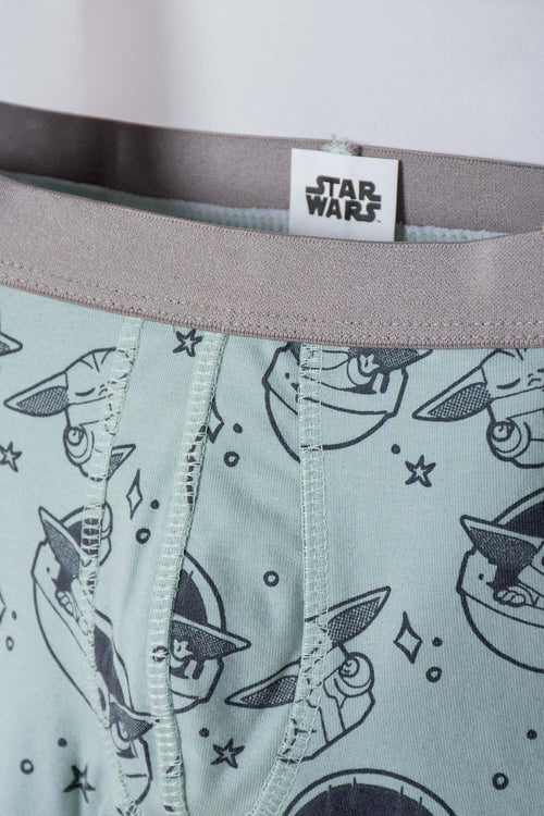PACK X2 BOXER DE MANDALORIAN MULTICOLOR PARA NIÑO 2T A 6T