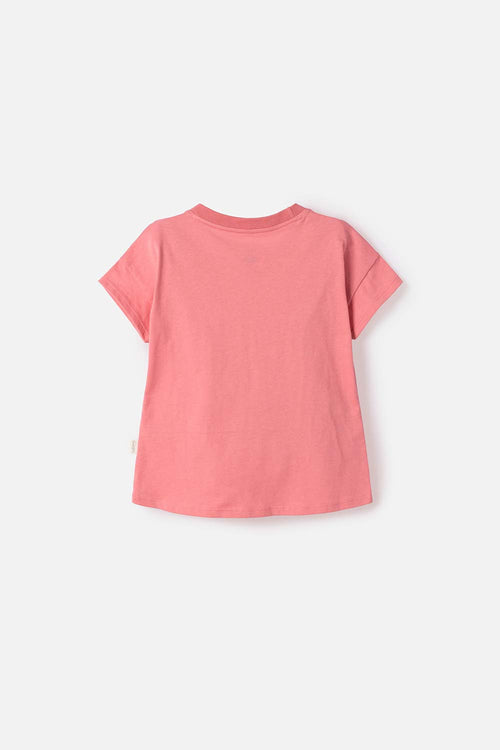 CAMISETA DE TOY STORY MANGA CORTA ROSADA PARA NIÑA 3T A 6T