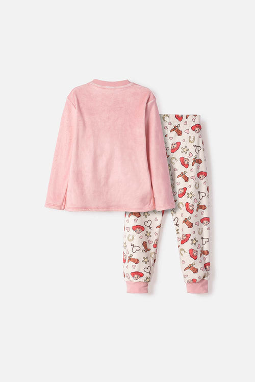 PIJAMA DE TOY STORY PANTALÓN LARGO ROSADO PARA NIÑA