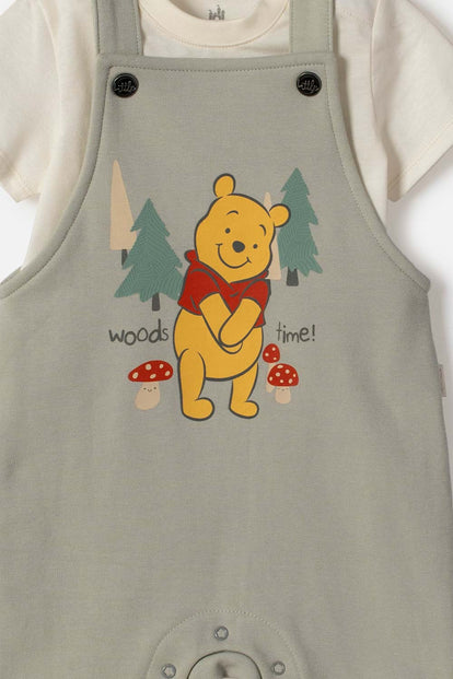 CONJUNTO DE WINNIE THE POOH MULTICOLOR PARA BEBÉ NIÑO