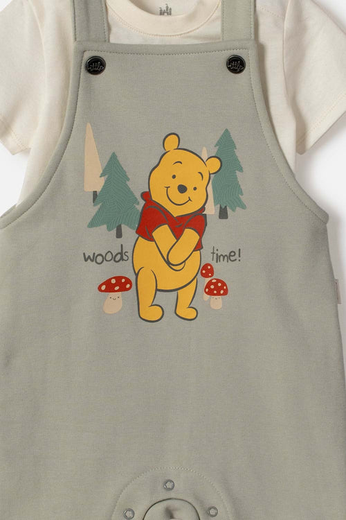 CONJUNTO DE WINNIE THE POOH MULTICOLOR PARA BEBÉ NIÑO