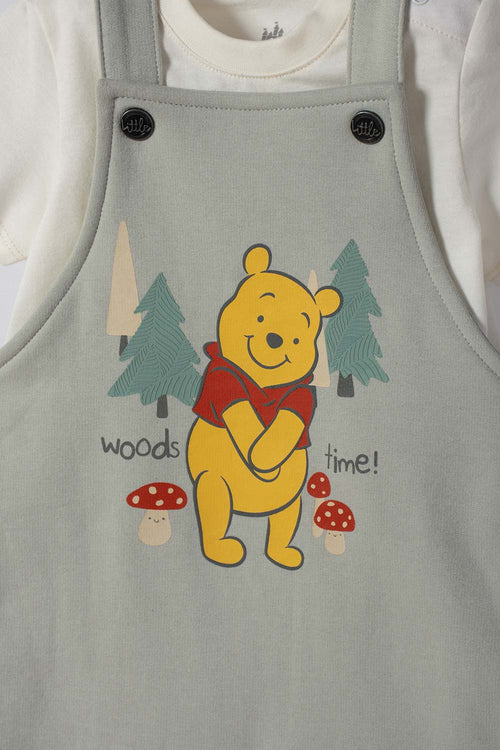 CONJUNTO DE WINNIE THE POOH MULTICOLOR PARA BEBÉ NIÑO