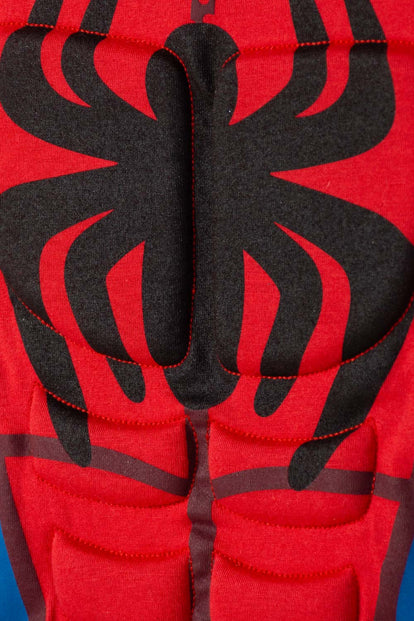 CAMISETA DE SPIDEY MANGA CORTA ROJA PARA NIÑO 2T A 6T