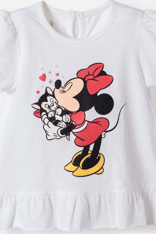 CONJUNTO DE MINNIE MOUSE MULTICOLOR PARA BEBÉ NIÑA