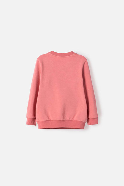 BUZO DE TOY STORY CERRADO PALO DE ROSA PARA NIÑA 2T A 6T