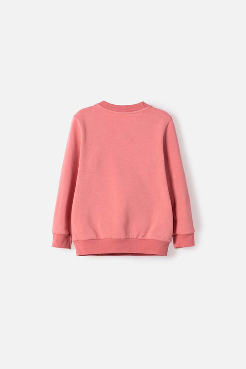 BUZO DE TOY STORY CERRADO PALO DE ROSA PARA NIÑA 2T A 6T