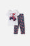PIJAMA DE SPIDEY PANTALÓN LARGO BLANCO Y AZUL PARA NIÑO 2T A 6T