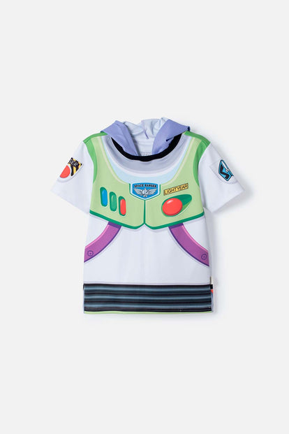 CAMISETA DE TOY STORY CON CAPUCHA MULTICOLOR PARA NIÑO 2T A 6T