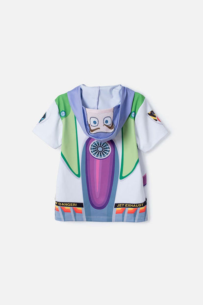 CAMISETA DE TOY STORY CON CAPUCHA MULTICOLOR PARA NIÑO 2T A 6T