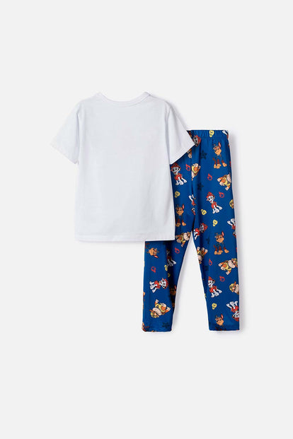 PIJAMA DE PAW PATROL PANTALÓN LARGO MULTICOLOR PARA NIÑO 2T A 6T
