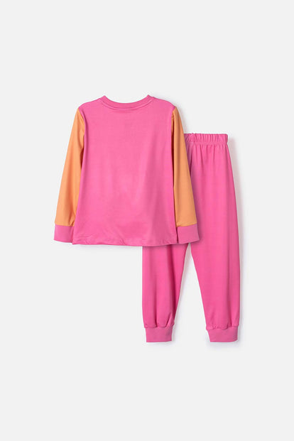 PIJAMA DE PAW PATROL PANTALÓN LARGO MULTICOLOR PARA NIÑA 2T A 6T