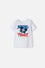 CAMISETA DE MICKEY MOUSE MANGA CORTA BLANCO PARA NIÑO 2T A 6T