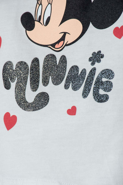 PIJAMA DE MINNIE MOUSE PANTALÓN LARGO MULTICOLOR PARA NIÑA 2T A 6T