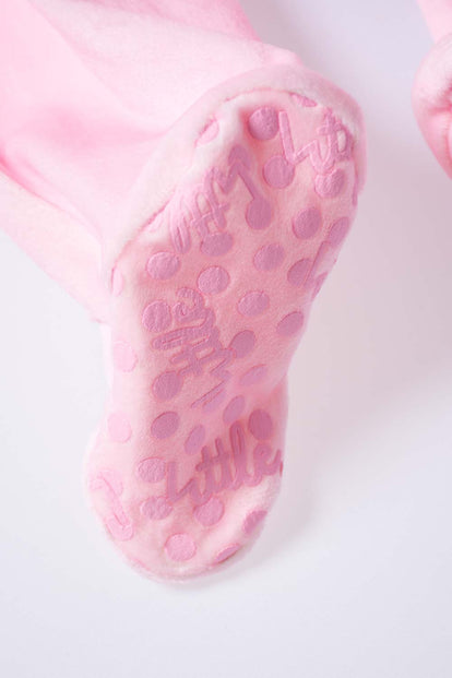 PIJAMA GATA MARIE MANGA LARGA ROSADO PARA BEBÉ NIÑA