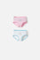 PACK X2 PANTIES GATA MARIE MULTICOLOR PARA NIÑA 2T A 6T