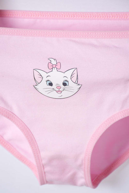 PACK X2 PANTIES GATA MARIE MULTICOLOR PARA NIÑA 2T A 6T