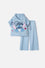 CONJUNTO DE STITCH PANTALÓN LARGO AZUL PARA NIÑA 2T A 6T