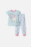PIJAMA GATA MARIE PANTALÓN LARGO MULTICOLOR PARA NIÑA 2T A 6T