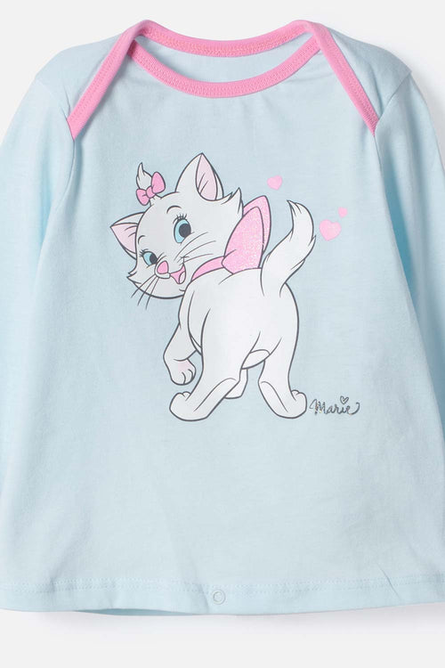 PIJAMA DE LOS ARISTOGATOS PANTALÓN LARGO MULTICOLOR PARA BEBÉ NIÑA